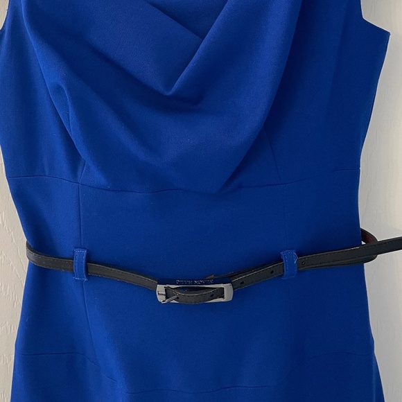 Fitted, Black Halo Jackie O Dress, Bright Royal Blue, BranNew with Tags Attached - Picture 5 of 10